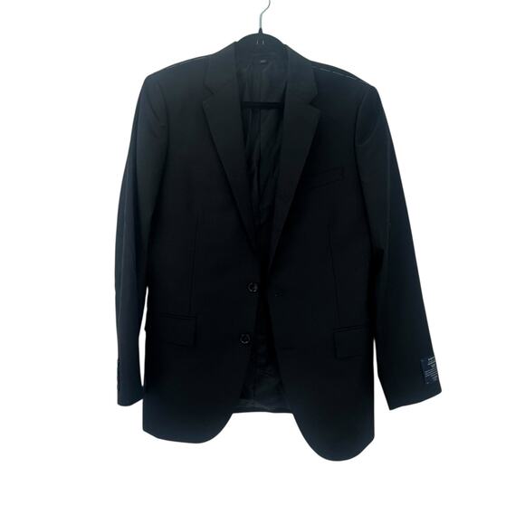J. Crew Ludlow Slim-Fit Suit Jacket Long Sleeves Italian Wool Black Size 40R NWT - Picture 5 of 14